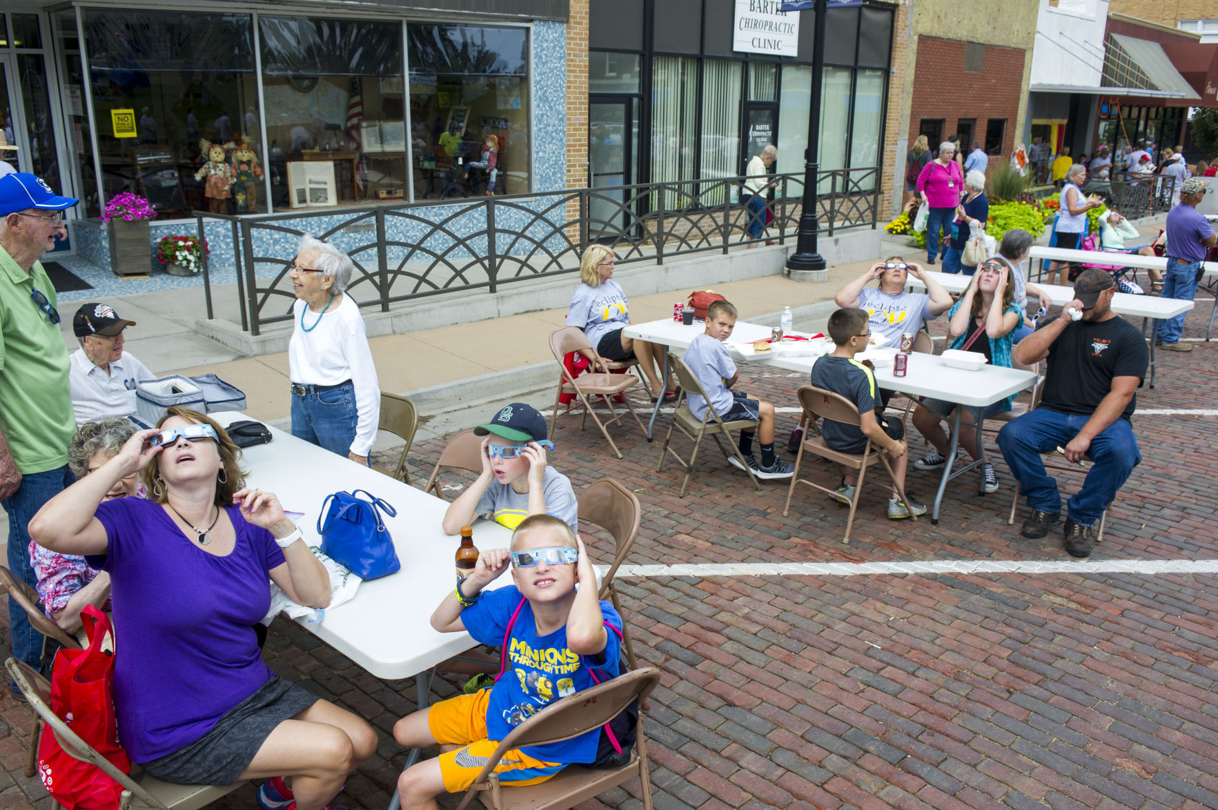 Falls City Solar Eclipse